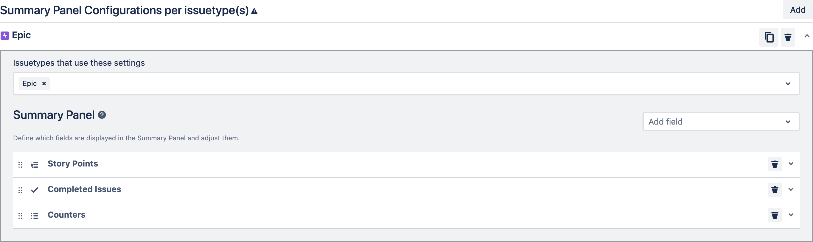 Summary Panel per Issue Type Config.png